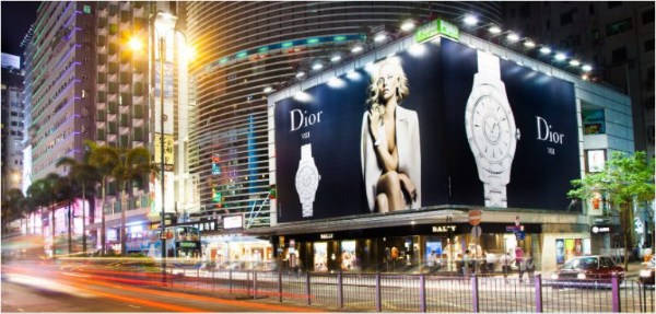 đèn led pha chiếu sáng bảng hiệu