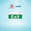 Đèn exit thoát hiểm MPE (1 mặt chữ Exit) EX