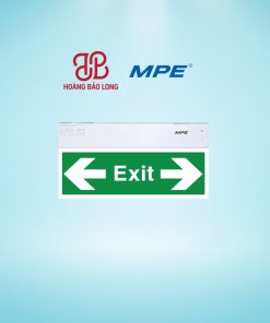 Đèn exit thoát hiểm MPE (1 mặt rẽ hai bên) EXLR