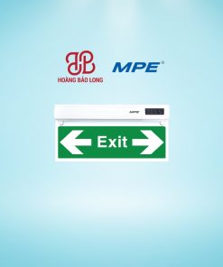 Đèn exit thoát hiểm đa năng MPE (1 mặt rẽ hai bên) EXLR/M
