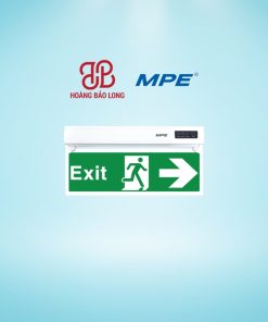 Đèn exit thoát hiểm đa năng MPE (1 mặt rẽ phải) EXR/M