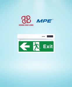 Đèn exit thoát hiểm đa năng MPE (2 mặt rẽ trái) EX2/M