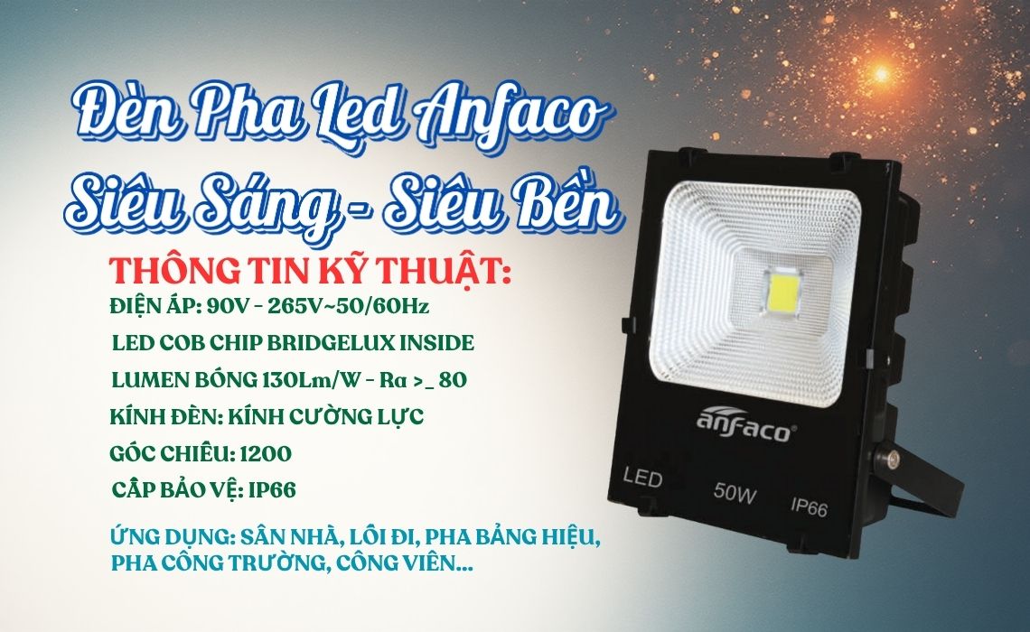 Đèn pha led Anfaco