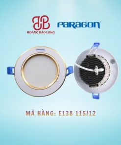 ĐÈN ÂM TRẦN 12W PARAGON E138 115/12CCT