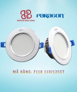 ĐÈN ÂM TRẦN 12W PARAGON F118 110/12CCT
