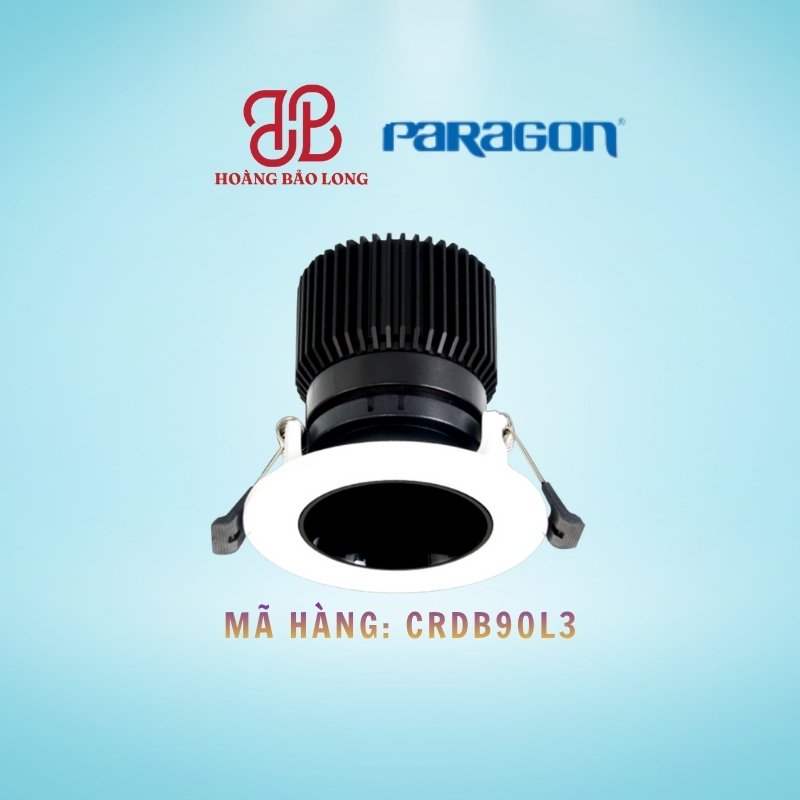 ĐÈN ÂM TRẦN CHIẾU ĐIỂM 3W PARAGON CRDB90L3 ĐÈN ÂM TRẦN CHIẾU ĐIỂM 3W PARAGON CRDB90L3