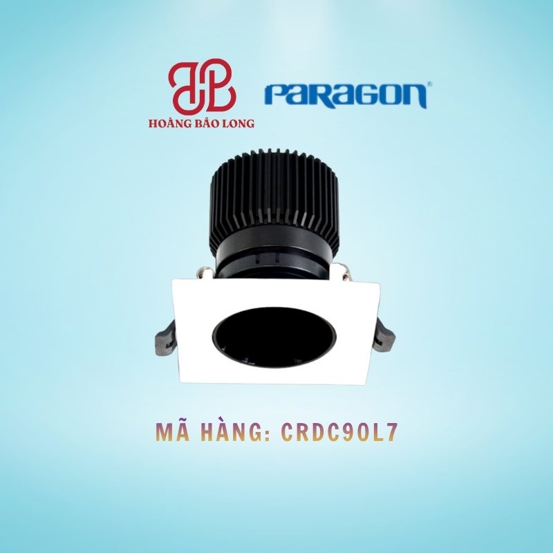 ĐÈN ÂM TRẦN CHIẾU ĐIỂM 7W PARAGON CRDC90L7 ĐÈN ÂM TRẦN CHIẾU ĐIỂM 7W PARAGON CRDC90L7
