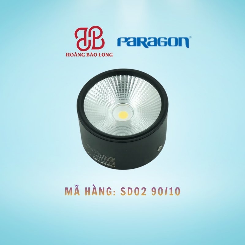 ĐÈN DOWNLIGHT GẮN NỔI 12W PARAGON SD03 115/12 ĐÈN DOWNLIGHT GẮN NỔI 12W PARAGON SD03 115/12