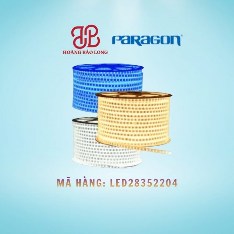 Đèn LED dây 4.5W/m Paragon LED28352204, chip LED 2835, chiếu sáng trang trí nội thất.