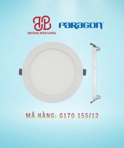 ĐÈN LED PANEL TRÒN 12W PARAGON G170 155/12T (N/V)
