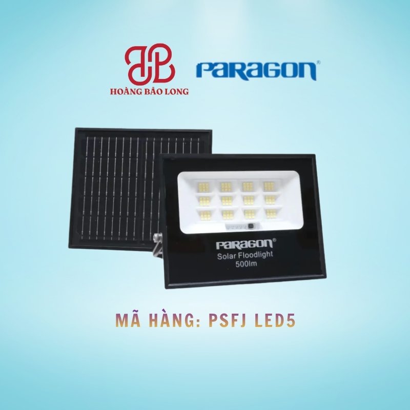ĐÈN PHA NĂNG LƯỢNG MẶT TRỜI 5W PARAGON PSFJ LED5 ĐÈN PHA NĂNG LƯỢNG MẶT TRỜI 5W PARAGON PSFJ LED5