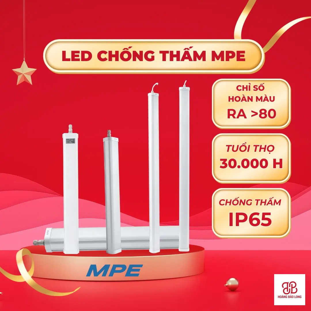Máng đèn led chống thấm MPE