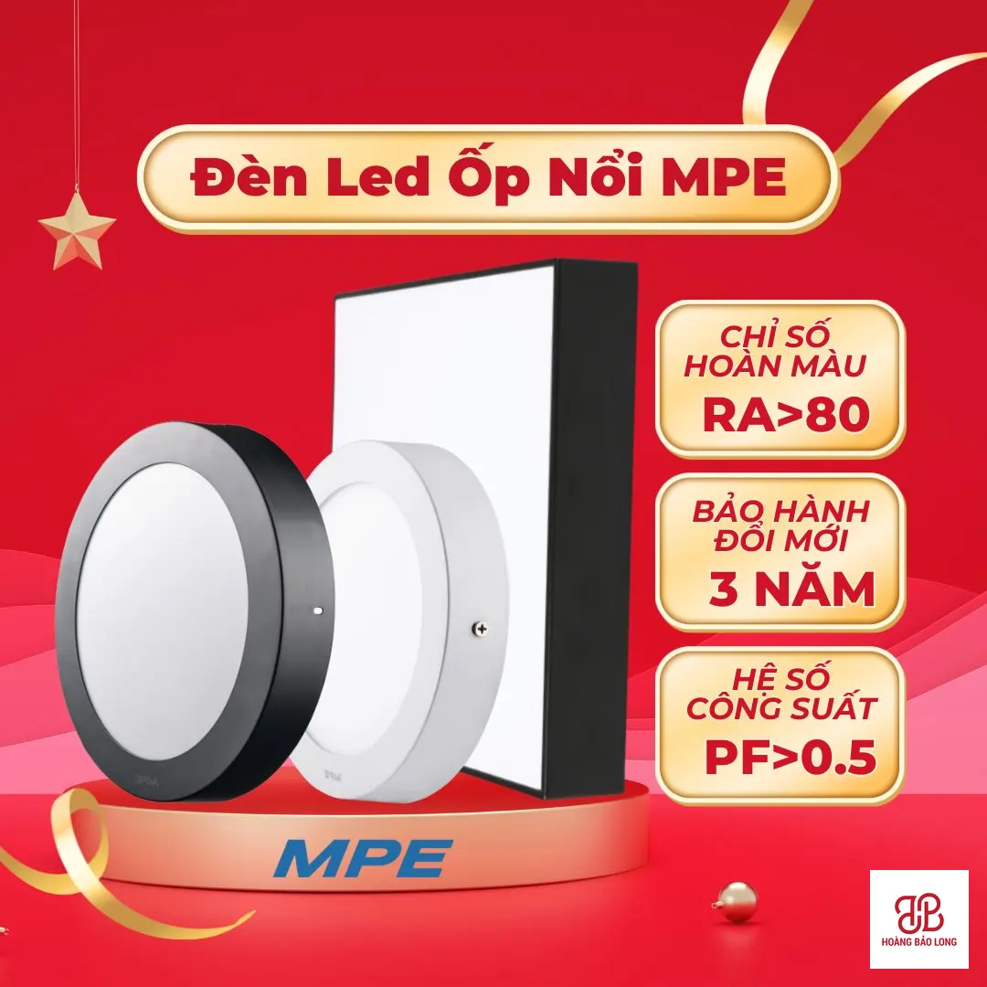 Đèn led ốp nổi MPE 