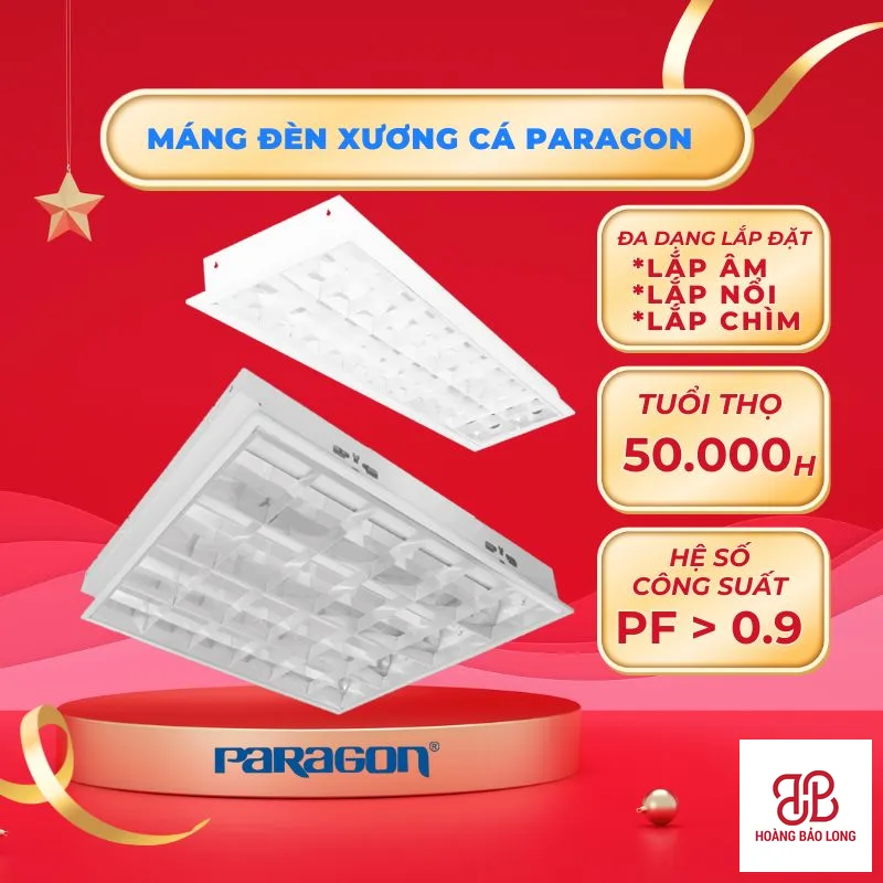Máng đèn xương cá Paragon