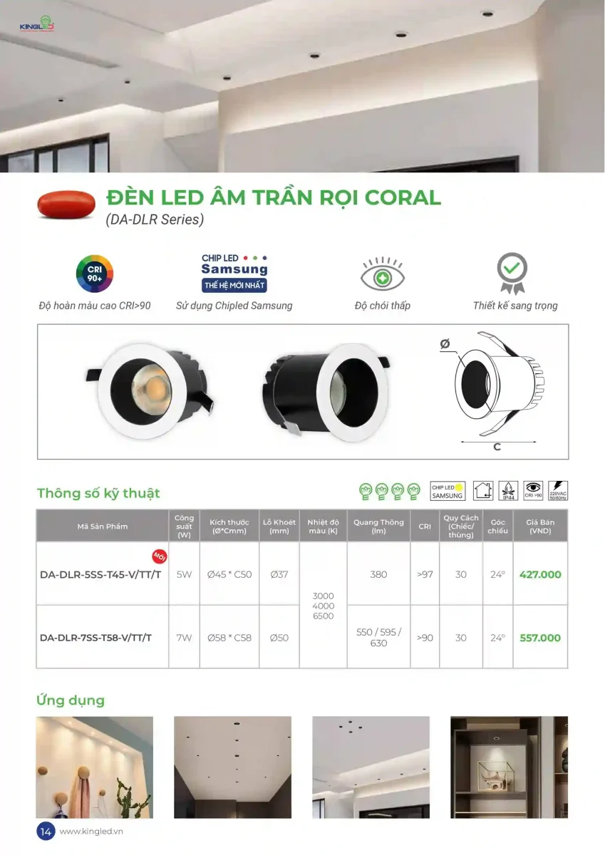 Bảng giá đèn led king led hình ảnh 13