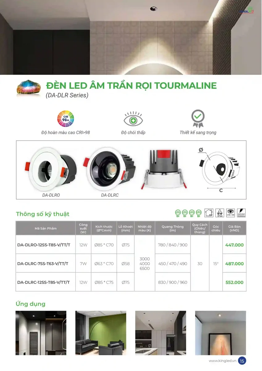 Bảng giá đèn led king led hình ảnh 14