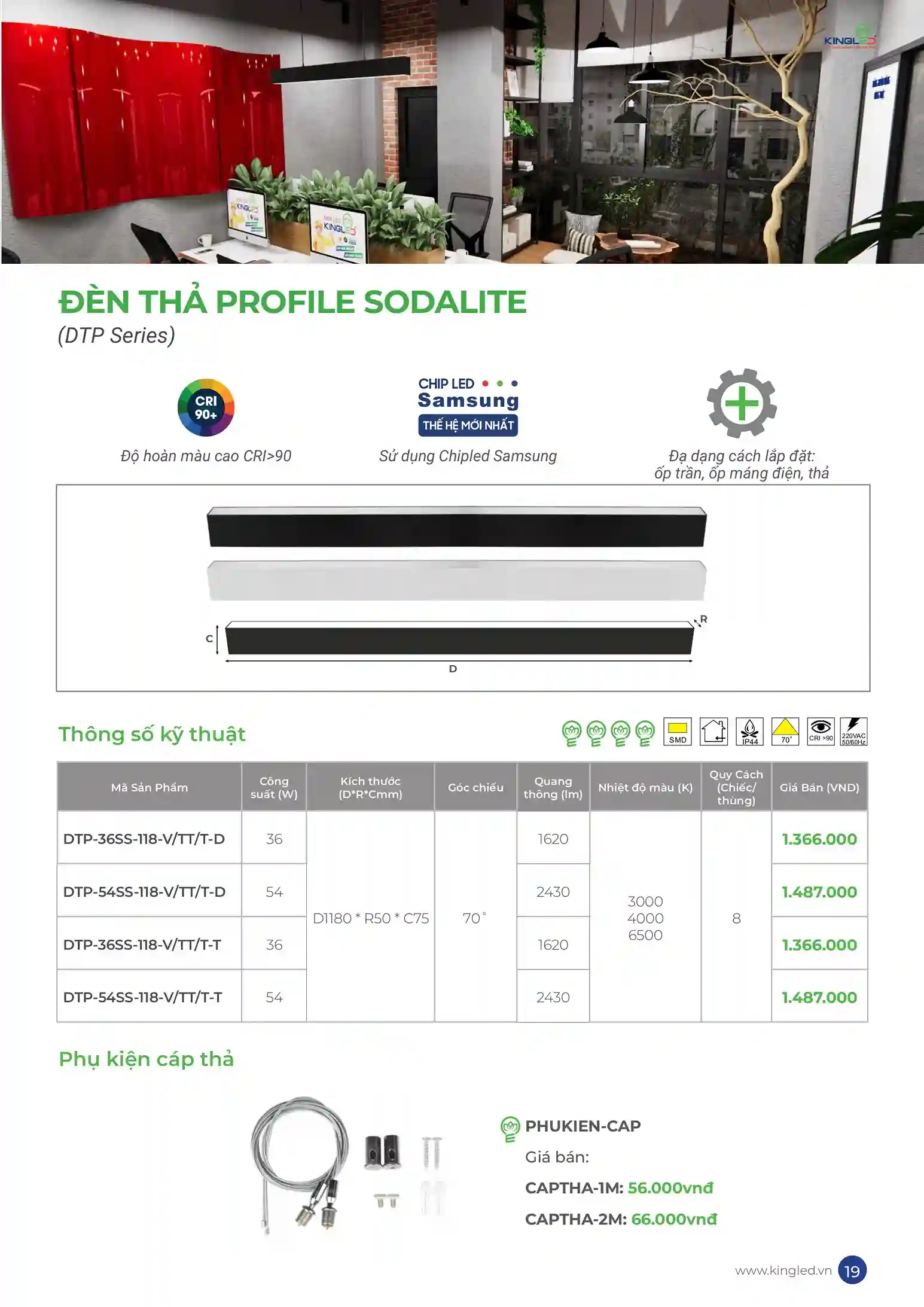 Bảng giá đèn led king led hình ảnh 18