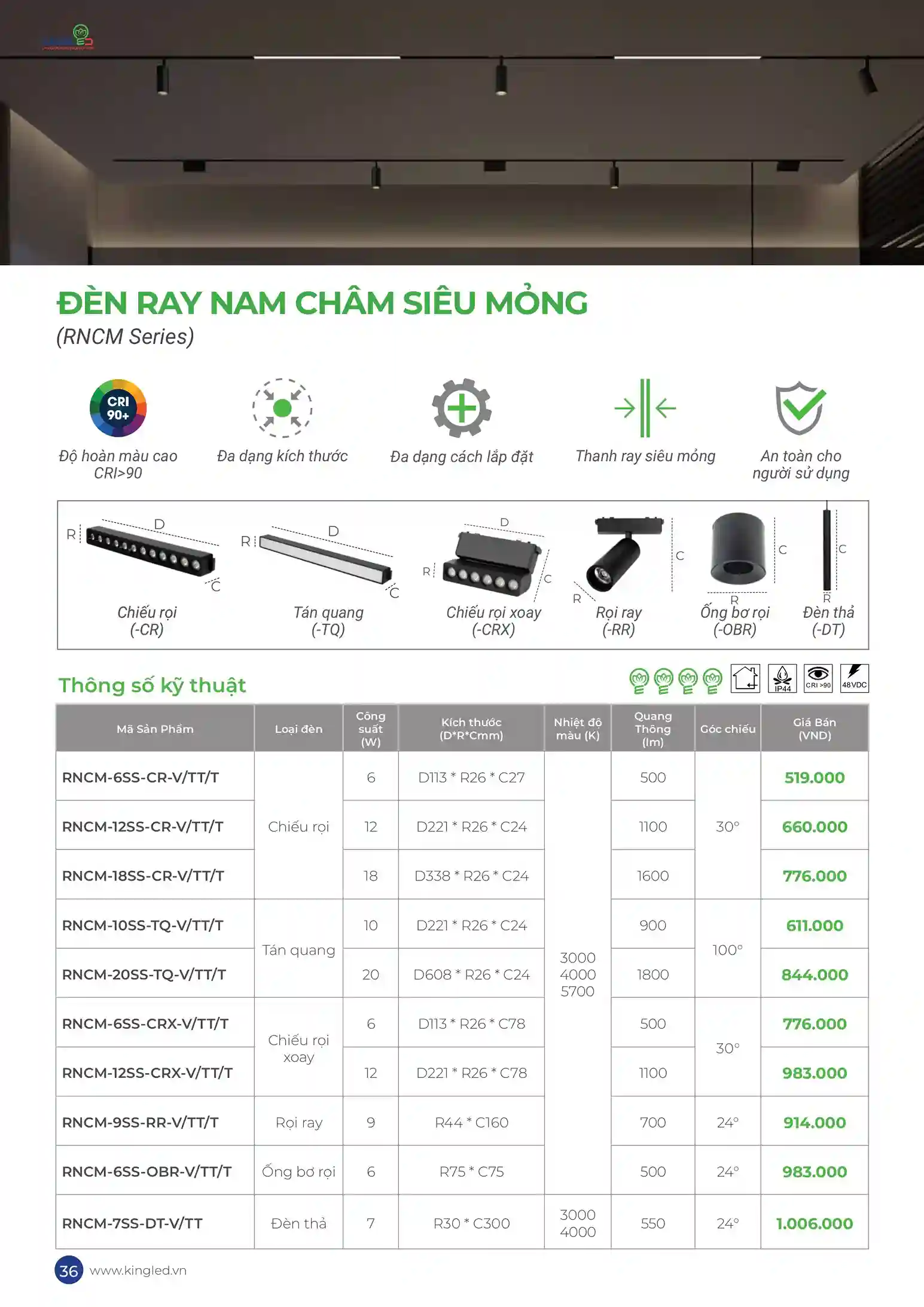 Bảng giá đèn led king led hình ảnh 35