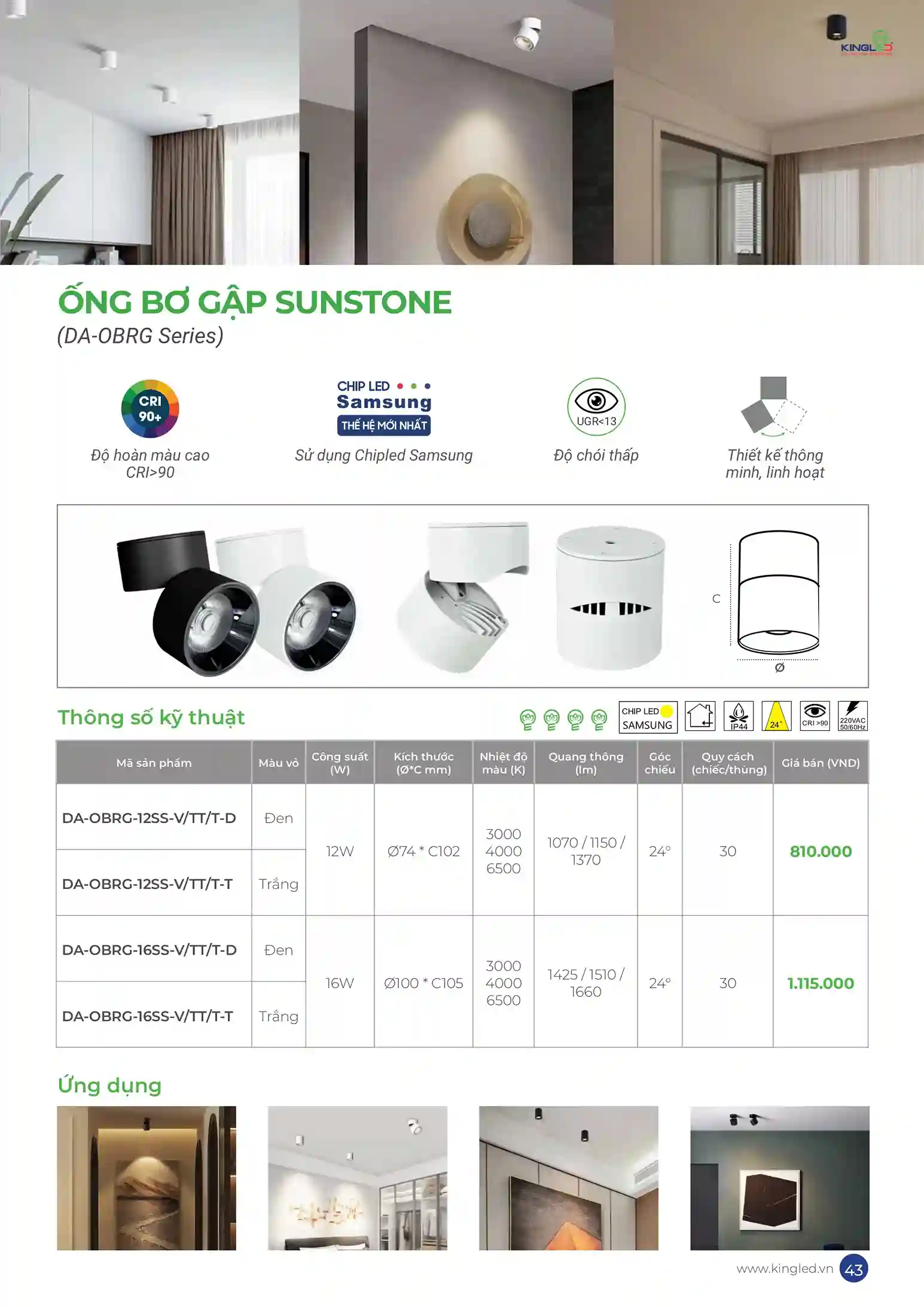 Bảng giá đèn led king led hình ảnh 42