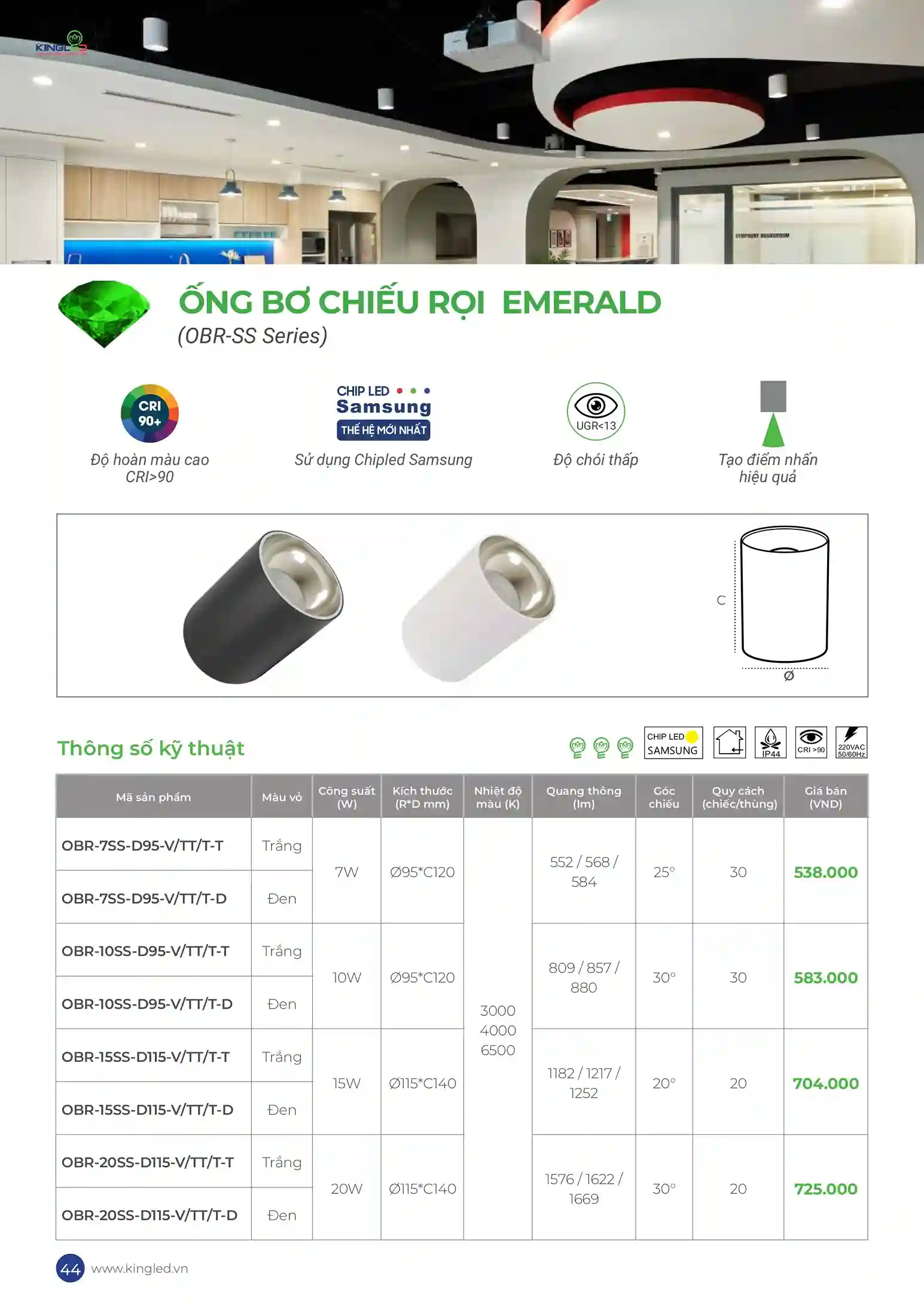 Bảng giá đèn led king led hình ảnh 43