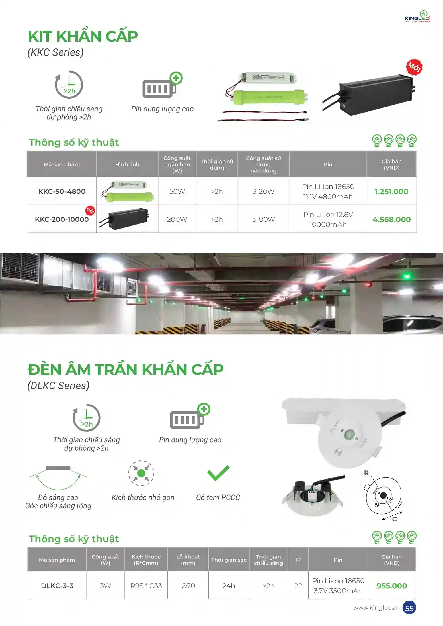 Bảng giá đèn led king led hình ảnh 54