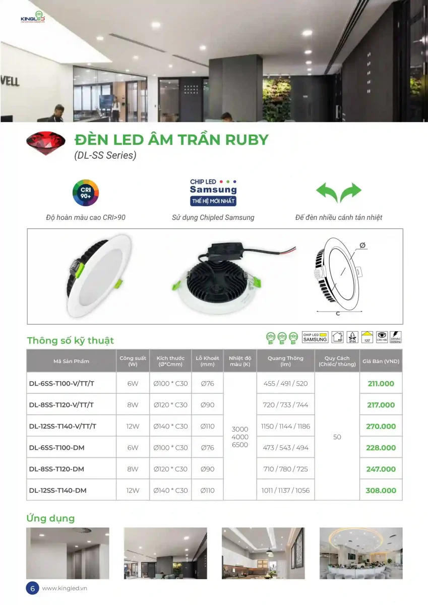 Bảng giá đèn led king led hình ảnh 5