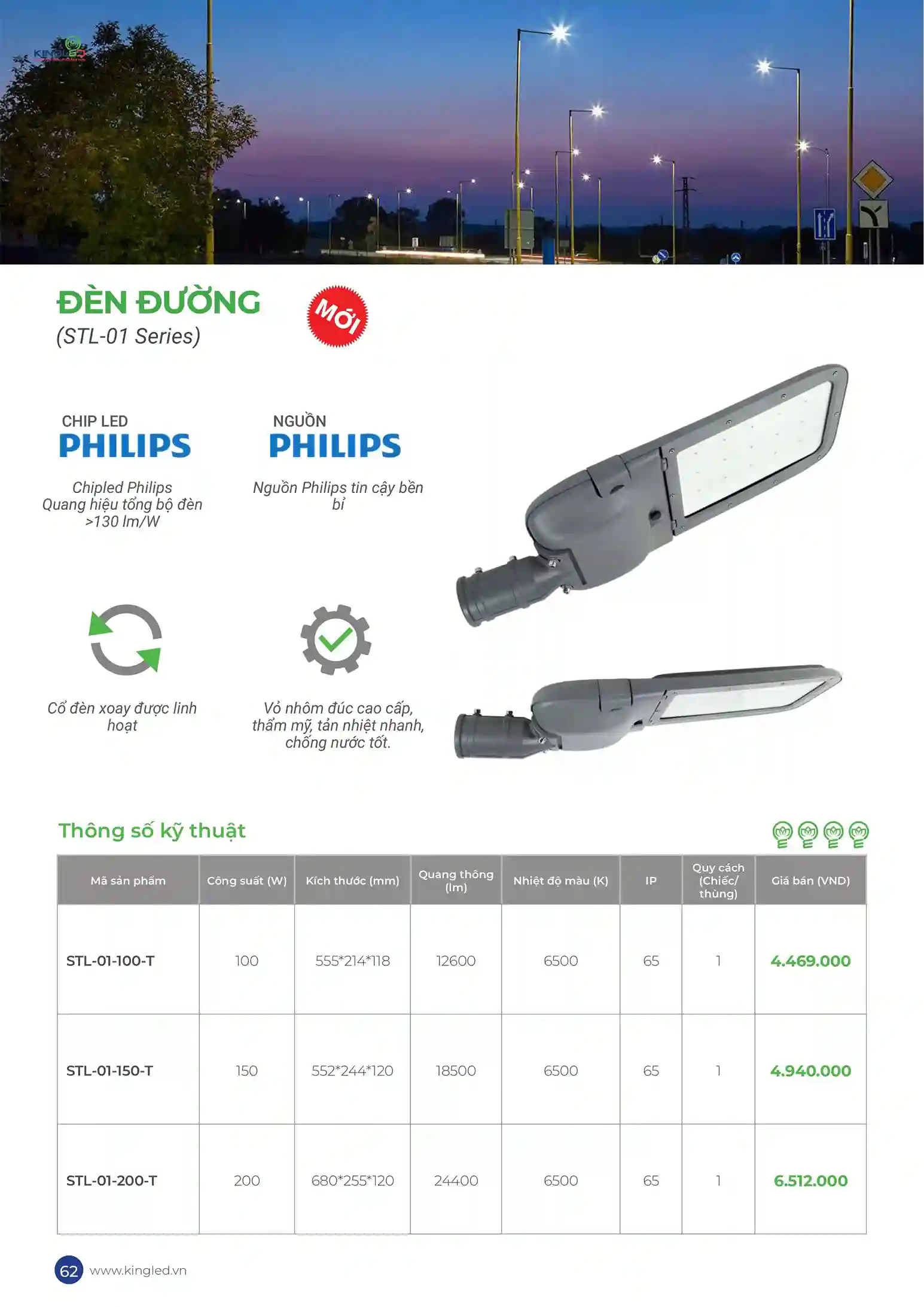 Bảng giá đèn led king led hình ảnh 61