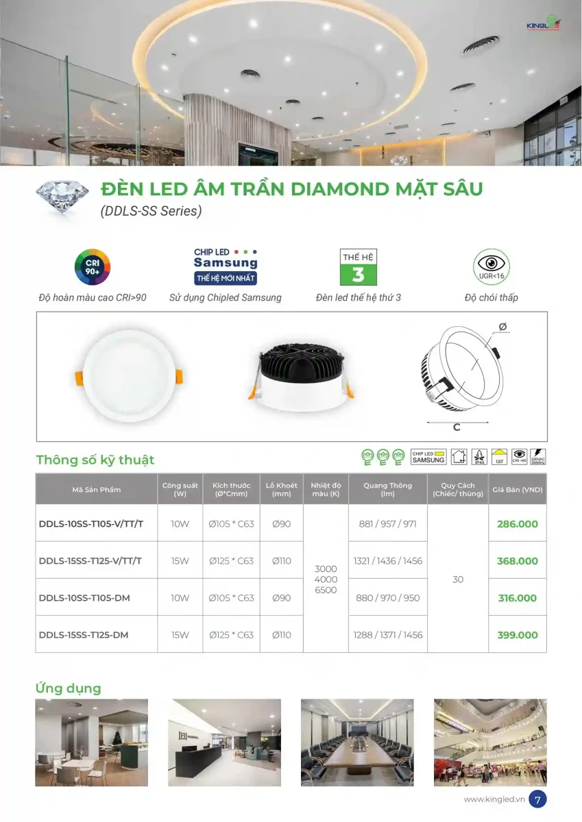 Bảng giá đèn led king led hình ảnh 6