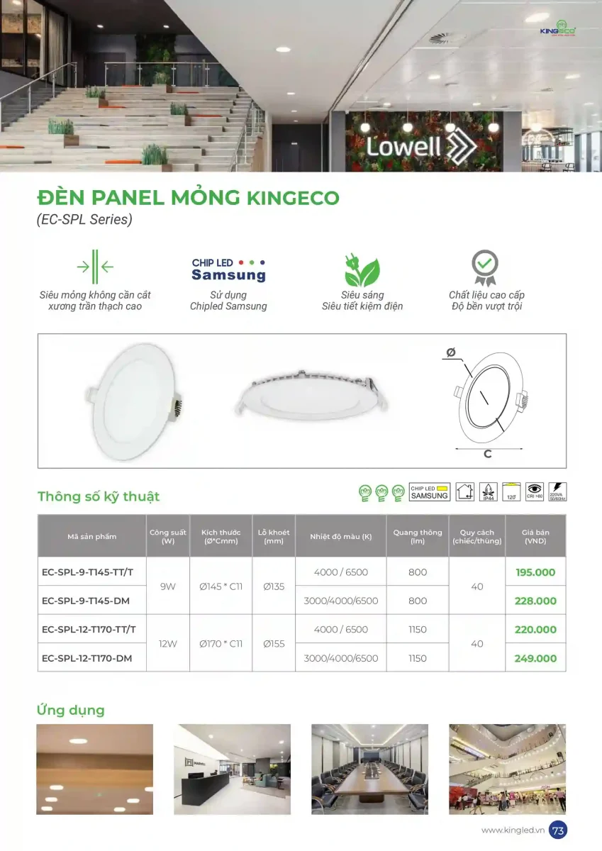 Bảng giá đèn led king led hình ảnh 72