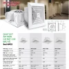 Đèn led panel 300x300 MPE FPD3-3030T Bảng giá quạt hút MPE trang 179