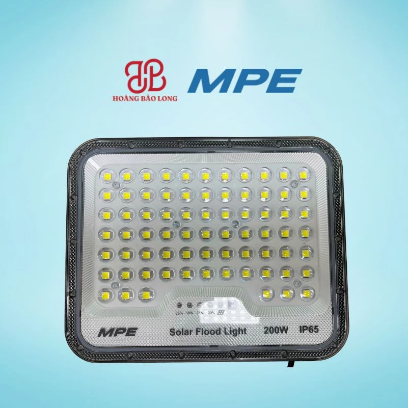 Đèn năng lượng mặt trời MPE 200w SFLD3-200T Đèn năng lượng mặt trời MPE 200w SFLD3-200T