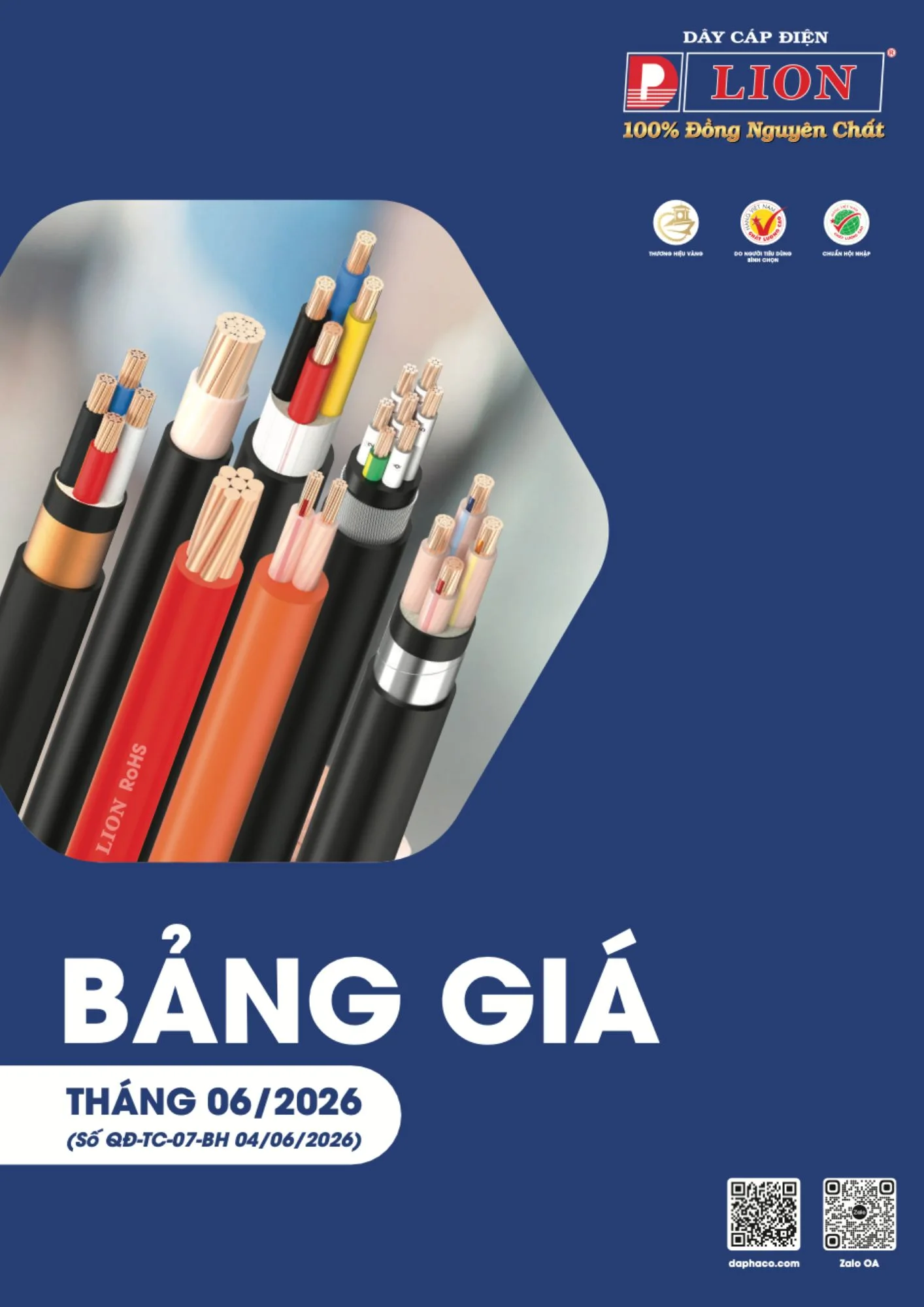 Bảng giá