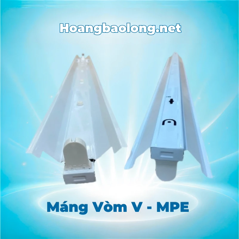 Máng đèn có vòm phản quang MPE