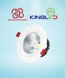 Đèn LED âm trần rọi Opal DLR-10SS-T110-V/TT/T Kingled 10W, kích thước Ø110mm, lỗ khoét Ø90mm, xoay góc rọi tiêu điểm, ánh sáng chân thực CRI>90.