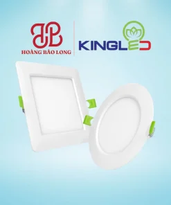 Đèn LED âm trần siêu mỏng Pearl PL-18SS-T230-V/TT/T Kingled 18W dáng tròn, lỗ khoét Ø210mm, chỉ số hoàn màu CRI>98 tán quang đều tiết kiệm điện.