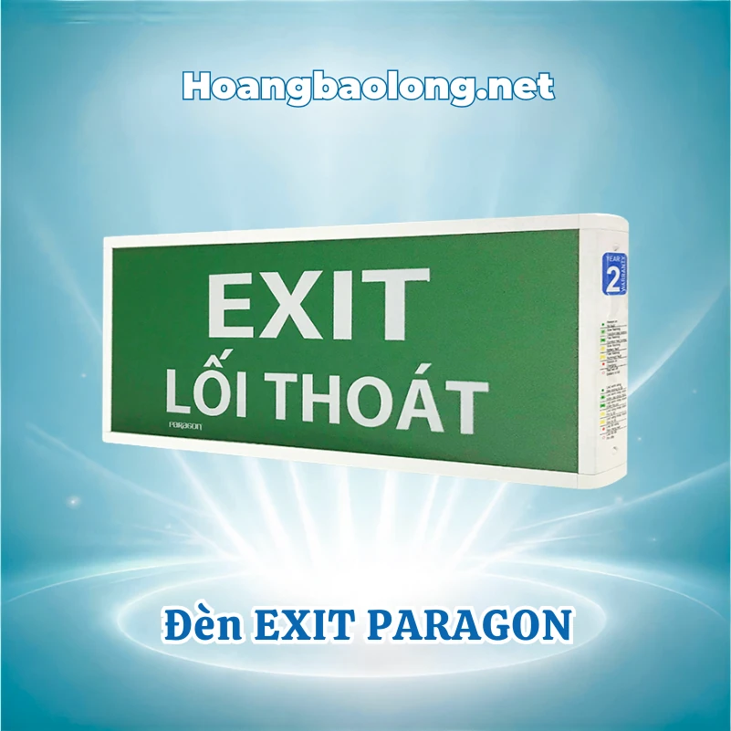 ĐÈN ÂM TRẦN 7W PARAGON E110 90/7T (7V/7N) Đèn Exit thoát hiểm Paragon dùng chỉ dẫn lối thoát cho văn phòng, nhà xưởng, chung cư và công trình. Xem mẫu, thông số và giá sản phẩm.