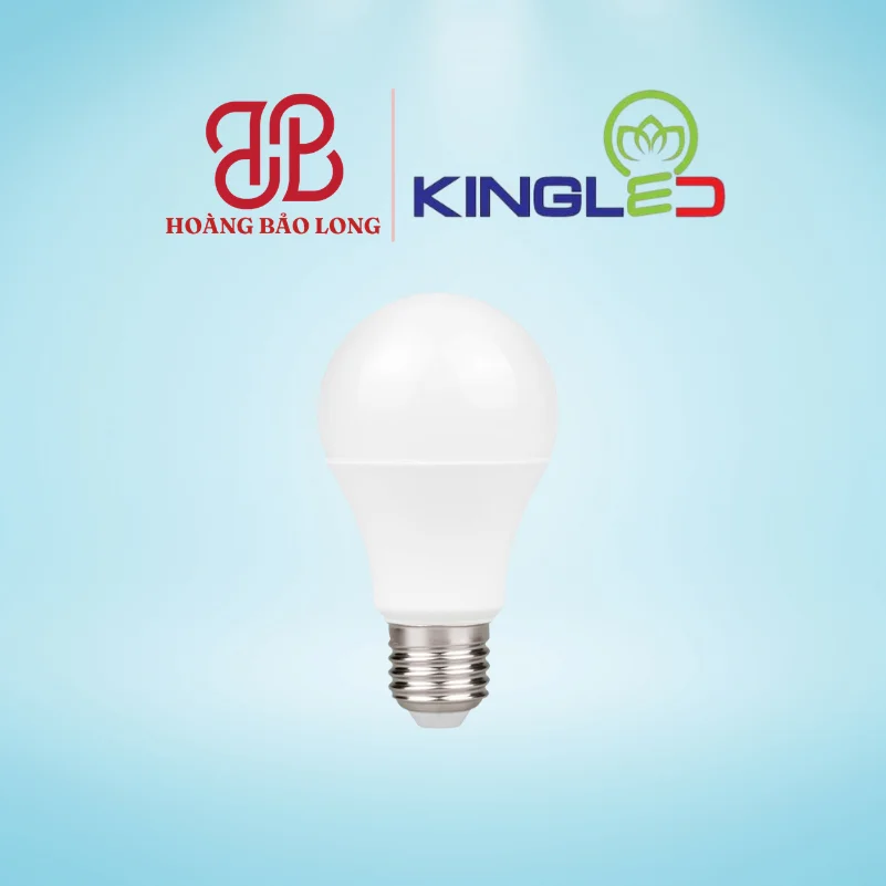 ĐÈN LED BULB DOB 9W DOB-LB-9-A3-V/T KingLed Đèn LED Bulb DOB búp tròn DOB-LB-9-A3-V/T Kingled 9W đui E27 phổ thông, nguồn DOB tản nhiệt nhôm bền bỉ, chiếu sáng dân dụng chất lượng cao.