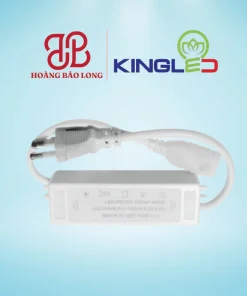 Phụ kiện cút nối nguồn cắm 220V DC-220-12-KN Kingled thiết kế khớp nối chắc chắn, hỗ trợ thi công đèn LED dây an toàn, chống nước tốt.