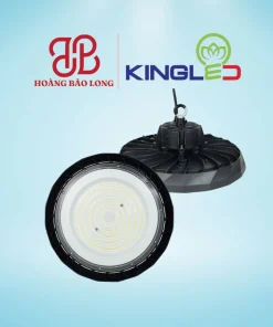 Đèn LED nhà xưởng Highbay UFO-01-200-T Kingled công suất 200W ánh sáng trắng, cường độ sáng mạnh mẽ chiếu sáng diện tích rộng, vỏ nhôm đúc bền bỉ.