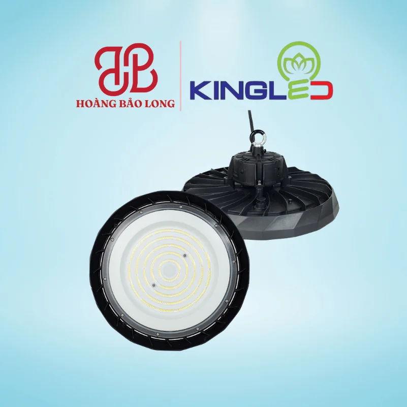 ĐÈN NHÀ XƯỞNG 200W UFO-01-200-T KingLed Đèn LED nhà xưởng Highbay UFO-01-200-T Kingled công suất 200W ánh sáng trắng, cường độ sáng mạnh mẽ chiếu sáng diện tích rộng, vỏ nhôm đúc bền bỉ.