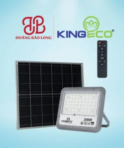 Đèn đường LED năng lượng mặt trời Kingeco 400W EC-DNL-01-400-T công suất lớn, pin dung lượng cao chiếu sáng đường liên thôn, khu đô thị an toàn, chuẩn IP65.