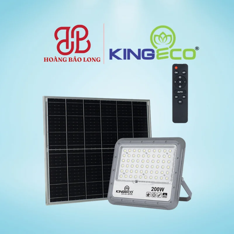 ĐÈN ĐƯỜNG NĂNG LƯỢNG MẶT TRỜI KINGECO 400W EC-DNL-01-400-T Đèn đường LED năng lượng mặt trời Kingeco 400W EC-DNL-01-400-T công suất lớn, pin dung lượng cao chiếu sáng đường liên thôn, khu đô thị an toàn, chuẩn IP65.