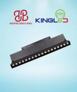 Đèn LED ray nam châm chiếu rọi nổi RNC-6SS-CRN-V/TT/T Kingled 6W, thân đèn nhô rọi góc ấn tượng, điện áp DC 48V an toàn, CRI>90.