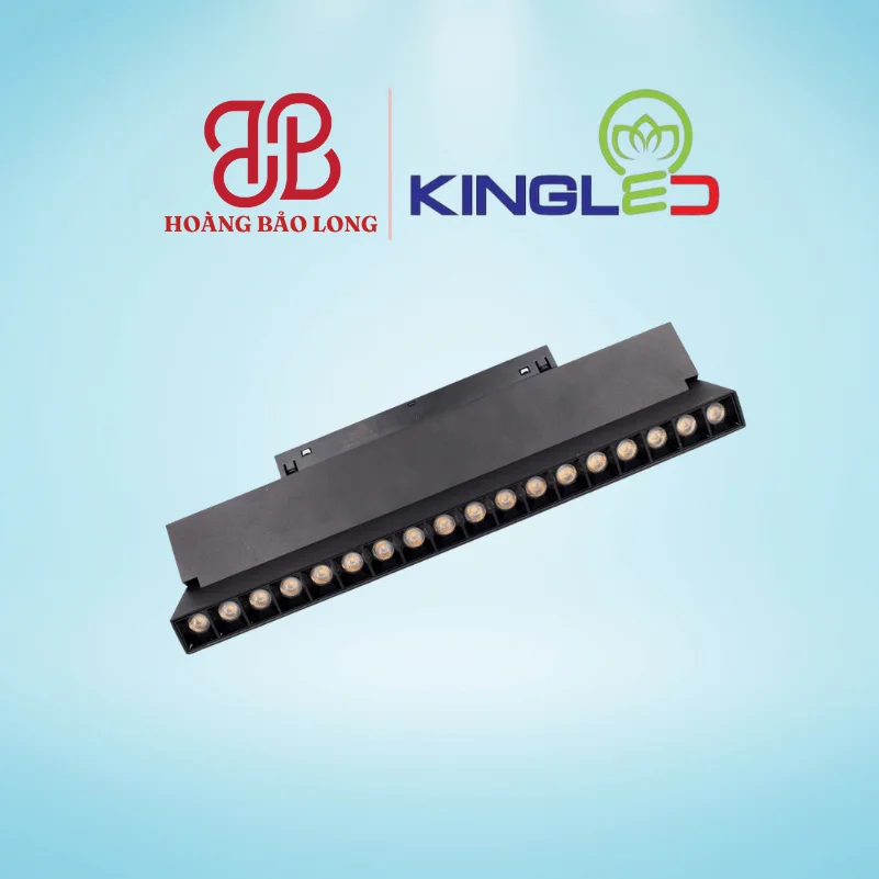 ĐÈN RAY NAM CHÂM Chiếu rọi nổi 6W RNC-6SS-CRN-V/TT/T KingLed Đèn LED ray nam châm chiếu rọi nổi RNC-6SS-CRN-V/TT/T Kingled 6W, thân đèn nhô rọi góc ấn tượng, điện áp DC 48V an toàn, CRI>90.