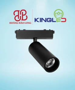 Đèn LED ray nam châm siêu mỏng dạng rọi ray RNCM-9SS-RR-V/TT/T Kingled 9W, kiểu dáng rọi chiếu điểm cao cấp, khớp nối hút từ tính tiện lợi, CRI>90.