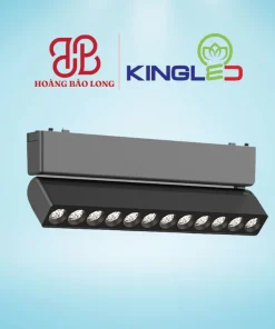 Đèn LED ray nam châm siêu mỏng chiếu rọi xoay RNCM-6SS-CRX-V/TT/T Kingled 6W, thiết kế gập xoay góc rọi đa hướng, tạo điểm nhấn ấn tượng, CRI>90.
