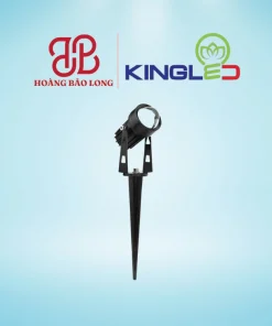 Đèn LED rọi cột ngoài trời DRC-3-V Kingled 3W ánh sáng vàng 3000K, góc chiếu hẹp rọi cột cổng, ban công nhỏ gọn, chuẩn chống nước IP65.