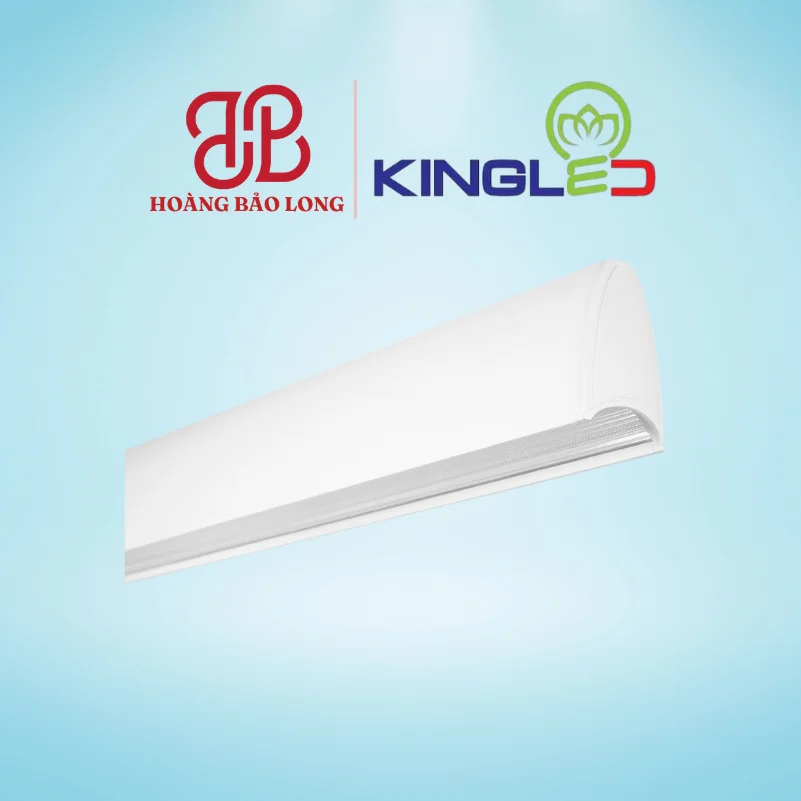 ĐÈN THẢ 40W DT-40-120-TT-T KingLed Đèn LED thả văn phòng DT-40-120-TT-T Kingled 40W vỏ trắng, chiều dài 1.2m, ánh sáng trung tính (4000K) chống chói mắt, kiểu dáng tối giản hiện đại.