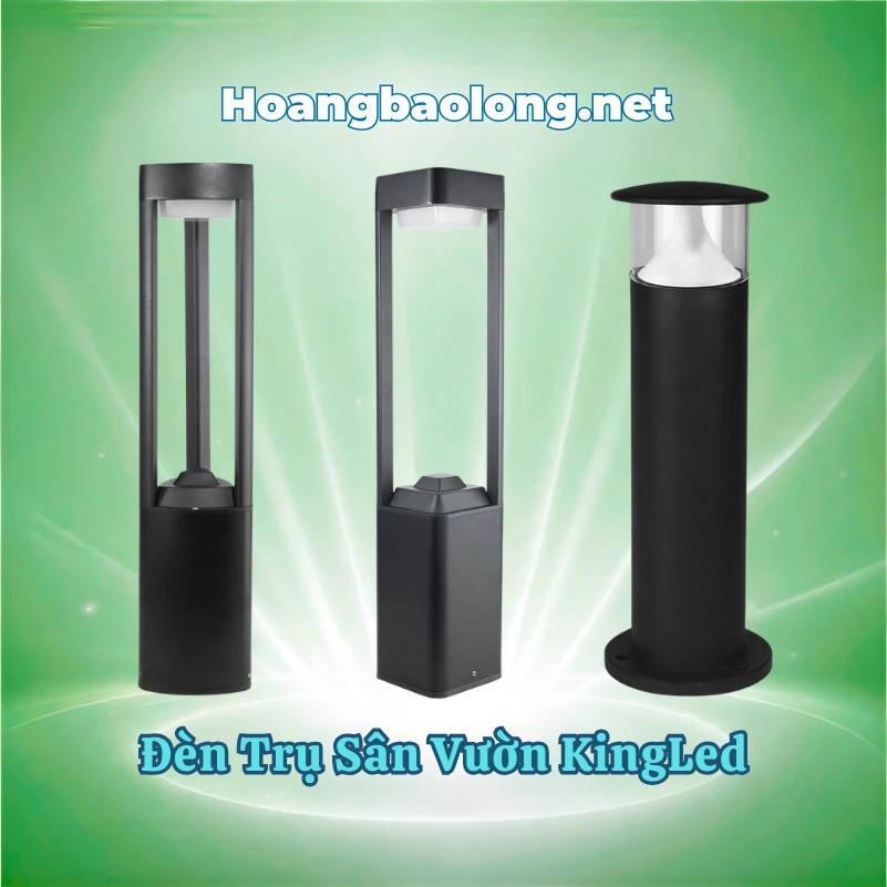 Đèn trụ sân vườn Kingled