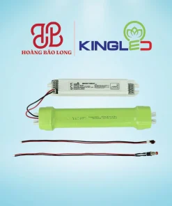 Bộ kit nguồn tích điện khẩn cấp KKC-50-4800 Kingled cho đèn LED công suất đến 50W, pin dung lượng 4800mAh lưu điện 2-3 giờ, đạt chuẩn PCCC chiếu sáng sự cố.